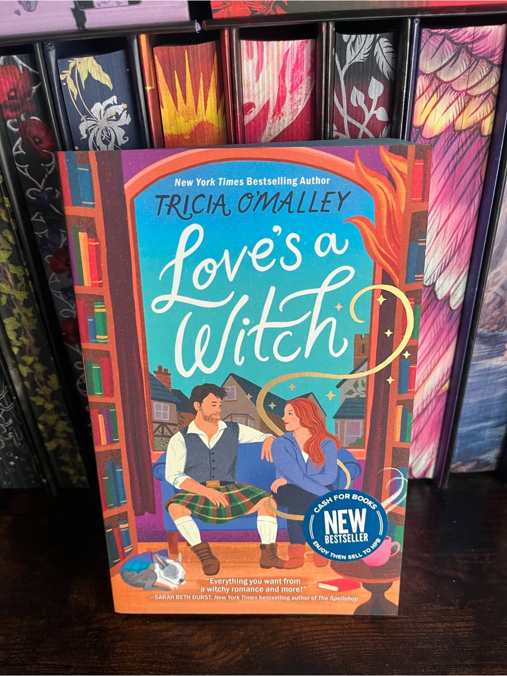Love's a Witch by Tricia O'Malley Deluxe Paperback